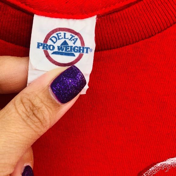 Vintage Los Angeles Angels red T-shirt Hamilton - Picture 3 of 4